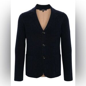 NWT Gucci Mens single Breasted Ink buttoned wool and cashmere  blazer in XL